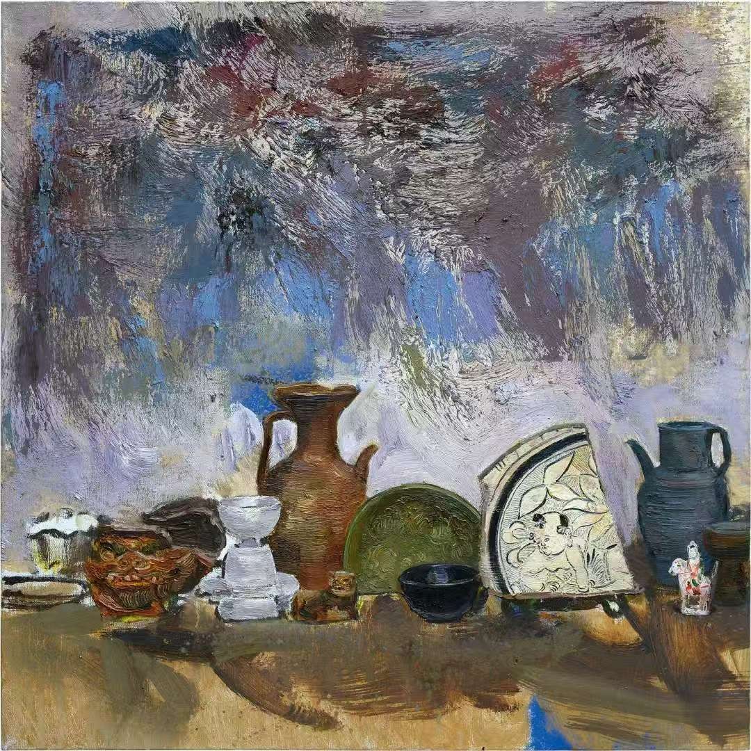 “移山——孟新宇油画作品展”在商丘工学院美术馆举行(图7) “移山——孟新宇油画作品展”在商丘工学院美术馆举行(图7)