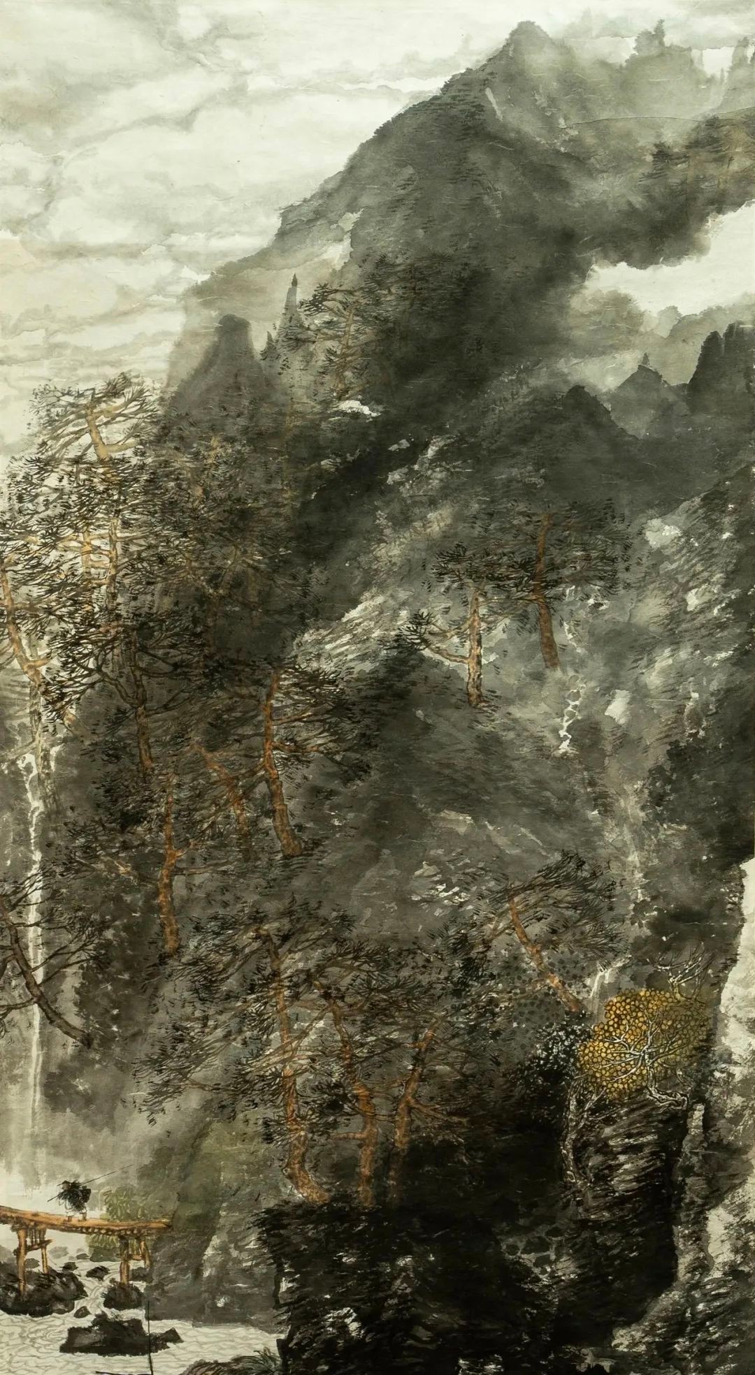 北京紫竹院 |“心筑江山——徐胜利、赵青仲、陈溪峋山水画展”(图10)
